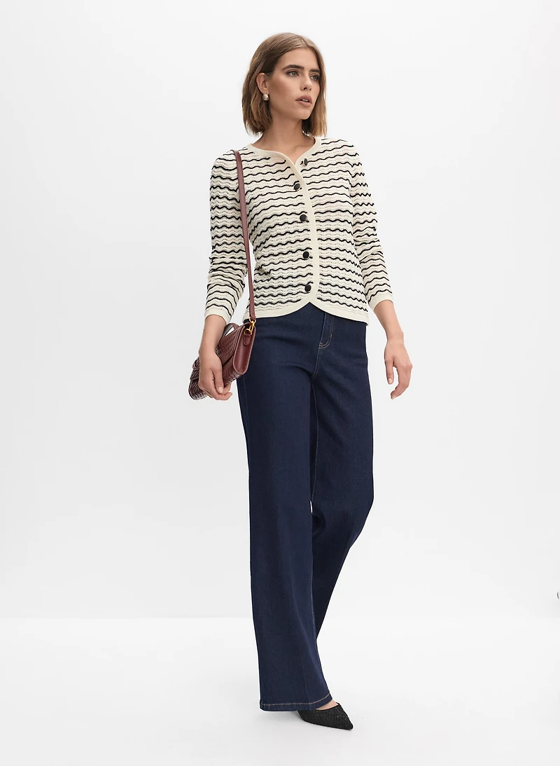 Double Button Trouser Jeans