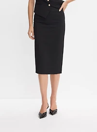 Pull-On Pencil Skirt