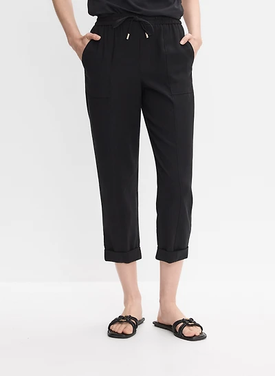 Capri à jambe étroite