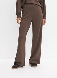 Embellished Wide-Leg Pants