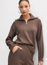 Haut à demi-fermeture éclair