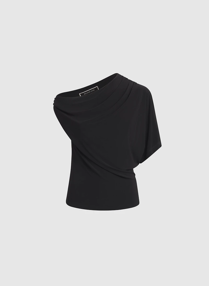 Asymmetric Single-Sleeve Top