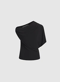 Asymmetric Single-Sleeve Top