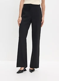 Pantalon structuré à jambe large