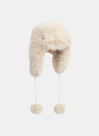 Chapka en fausse fourrure