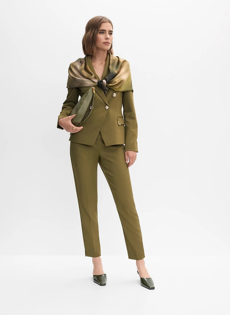 Blazer à détails boutonnés