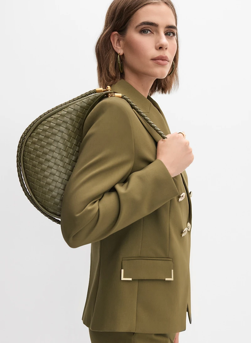 Blazer à détails boutonnés