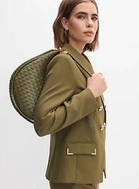 Blazer à détails boutonnés