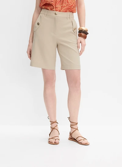 Flap Pocket Shorts