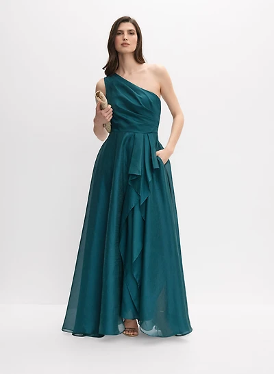 BA Nites - Robe à encolure asymétrique