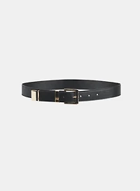 Ceinture à boucle carrée