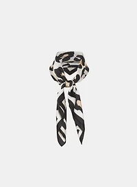 Foulard à motif léopard