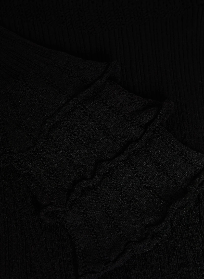 Tiered Sleeve Sweater