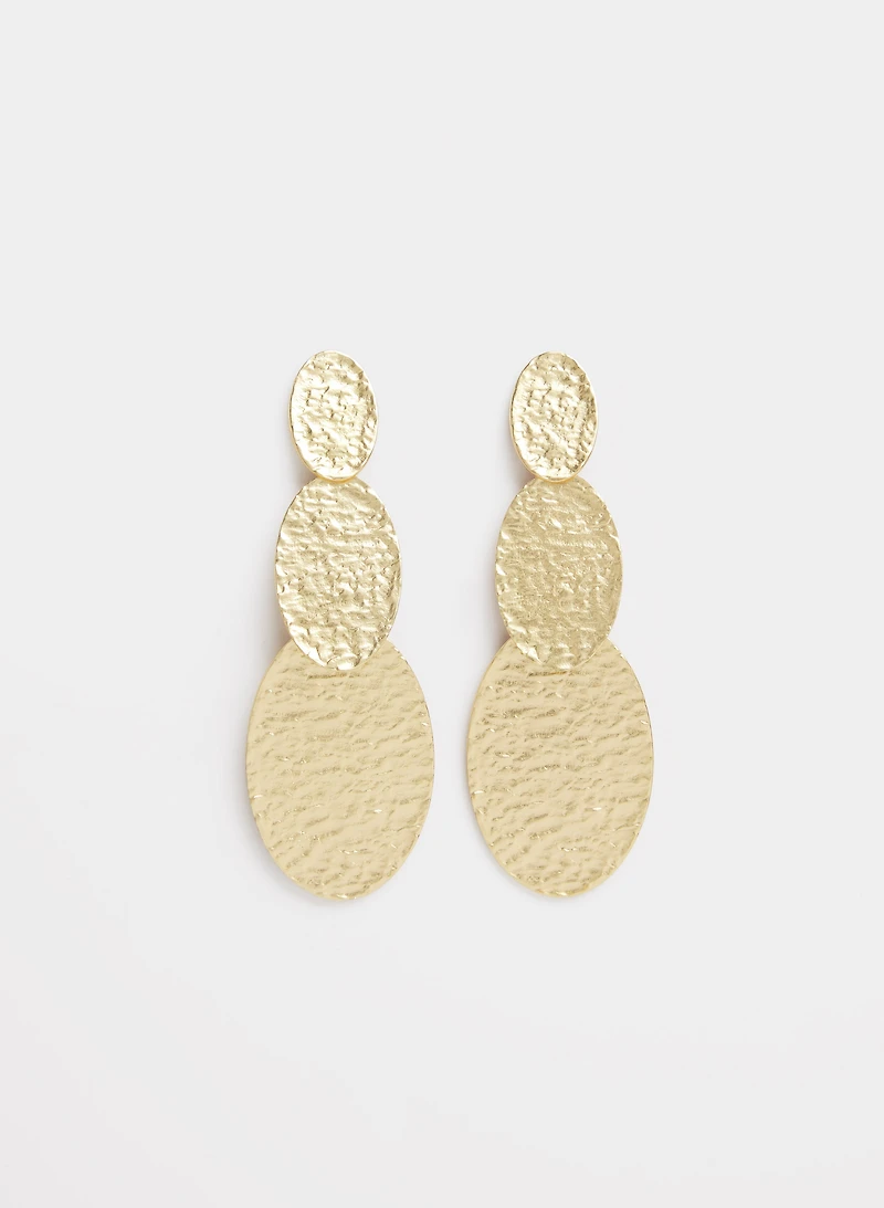 Boucles d'oreilles à médaillons