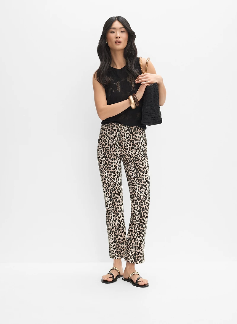 Joseph Ribkoff - Pantalon droit à motif léopard