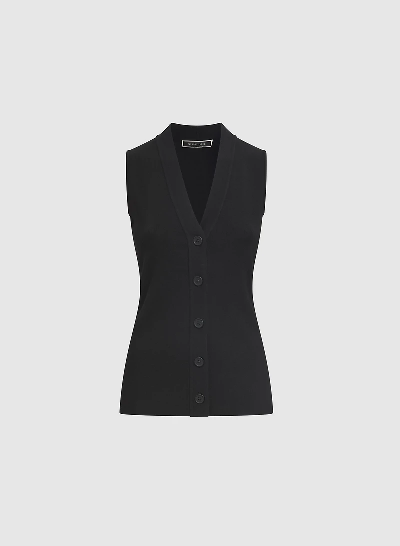 Button-Down Sweater Vest
