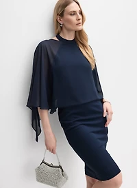 Cascading Flounce Dress