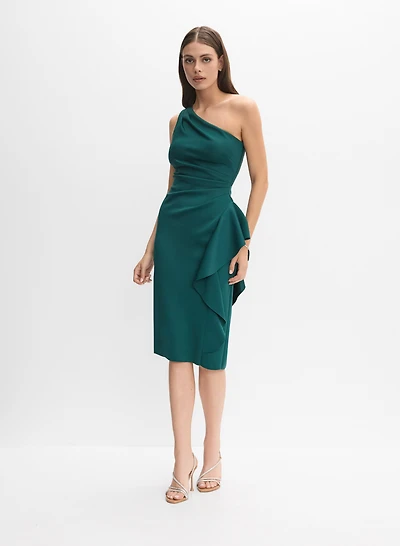Single-Shoulder Dress
