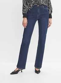 Jean à jambe droite