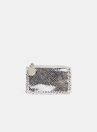 Porte-cartes à effet peau de serpent
