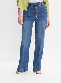 Chain Belt Jeans