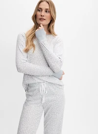 Ensemble de pyjama à motif animal