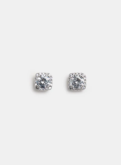 Cubic Zirconia Stud Earrings