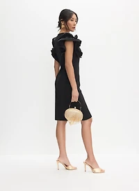 Joseph Ribkoff - Ruffled Sleeve Dress