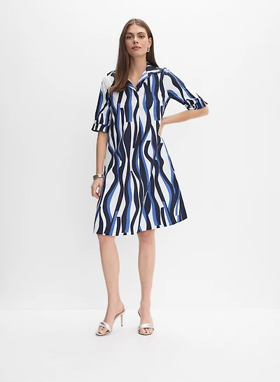 Joseph Ribkoff - Robe à motif abstrait