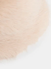 Faux Fur Cloche Hat