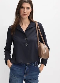 Joseph Ribkoff - Blouse à col chemisier