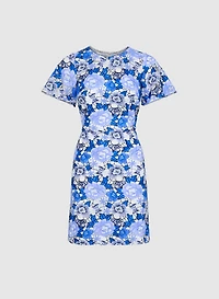 Robe en dentelle florale
