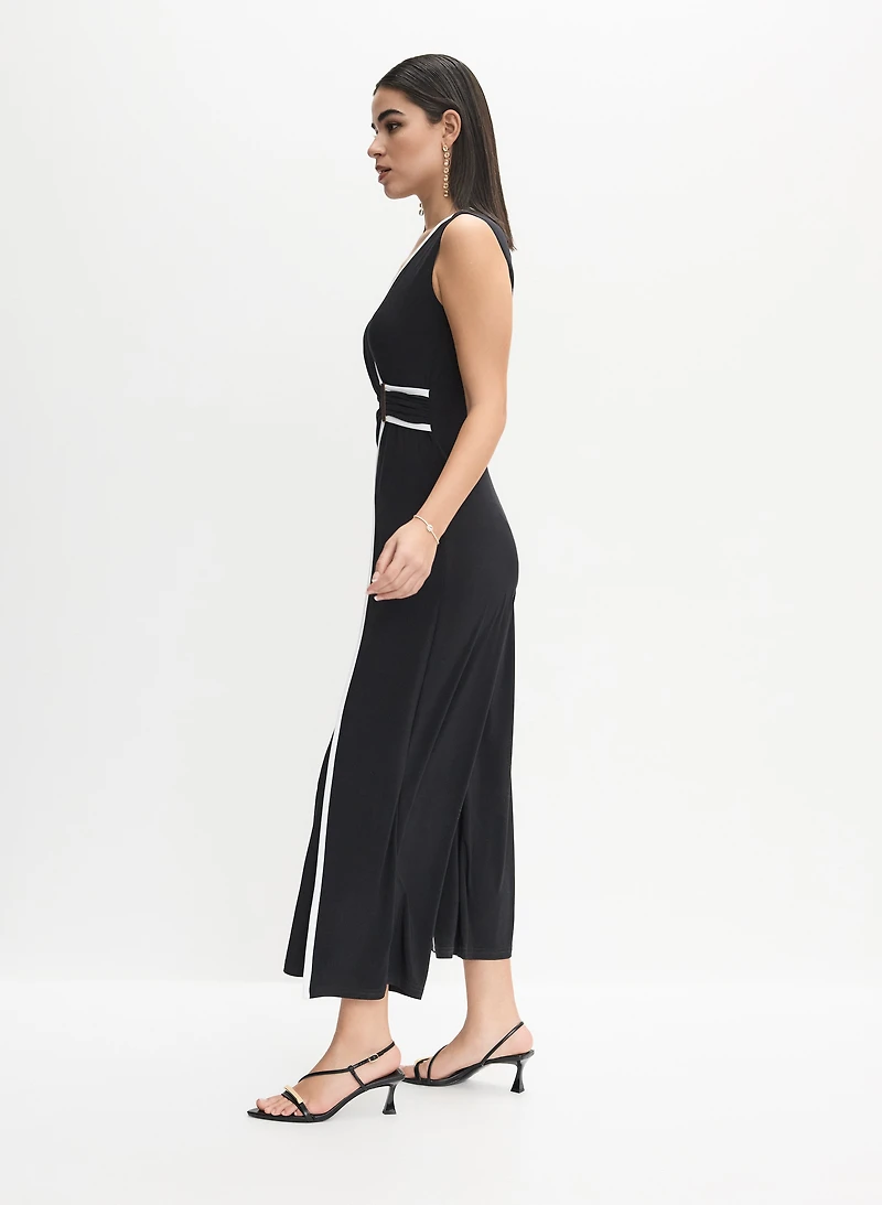 Joseph Ribkoff - Contrast Trim Jumpsuit