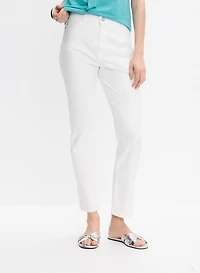 Jean à jambe droite