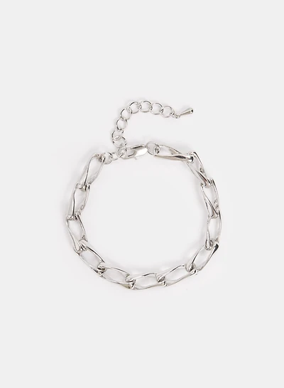 Bracelet à maillons entrecroisés