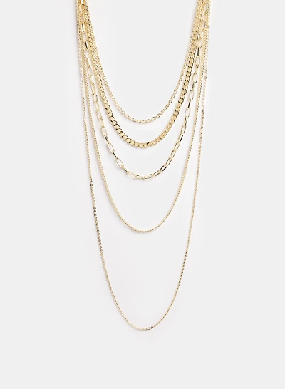 Mixed Chain Necklace