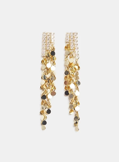 Boucles d'oreilles en cascade 