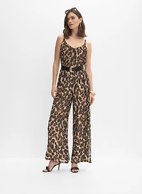 Joseph Ribkoff - Leopard Chiffon Jumpsuit