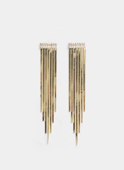 Boucles d'oreilles en cascade 
