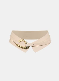 Ceinture à détails métalliques