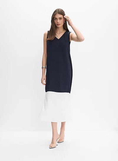 Joseph Ribkoff - Robe à blocs de couleur