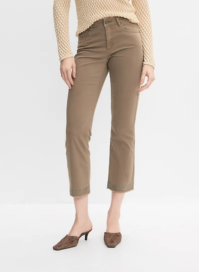 Joseph Ribkoff - Rhinestone Embellished Denim Pants