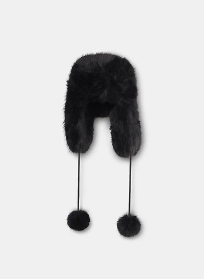 Faux Fur Trapper Hat