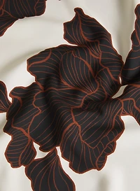Graphic Floral Top