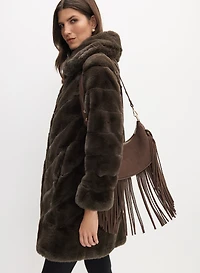 Joseph Ribkoff - Reversible Faux-Fur Coat