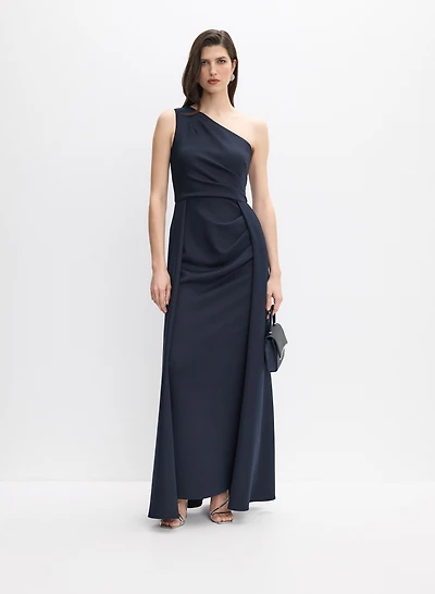 BA Nites - Robe à encolure asymétrique