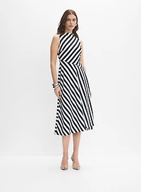 Stripe Midi Dress