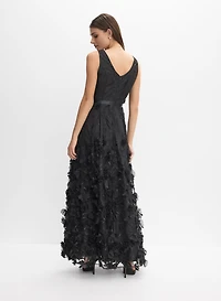 3D Floral Dress