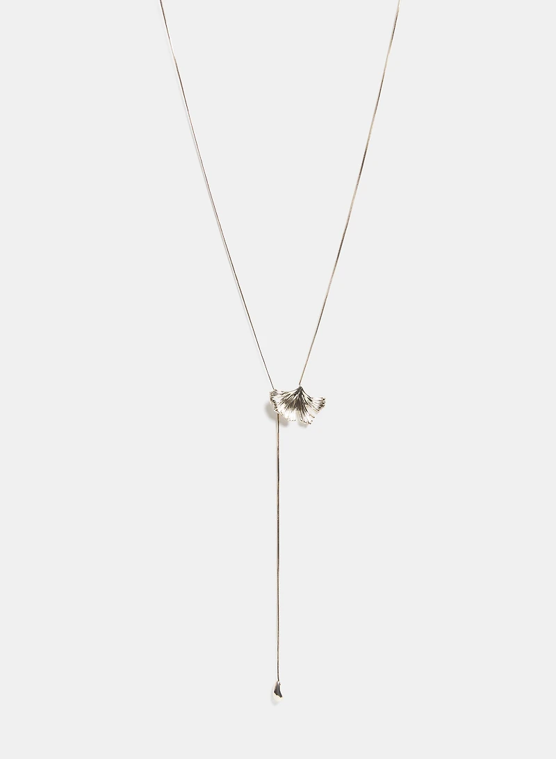 Floral Slider Necklace