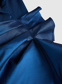 BA Nites - Off-Shoulder Waterfall Ruffle Dress
